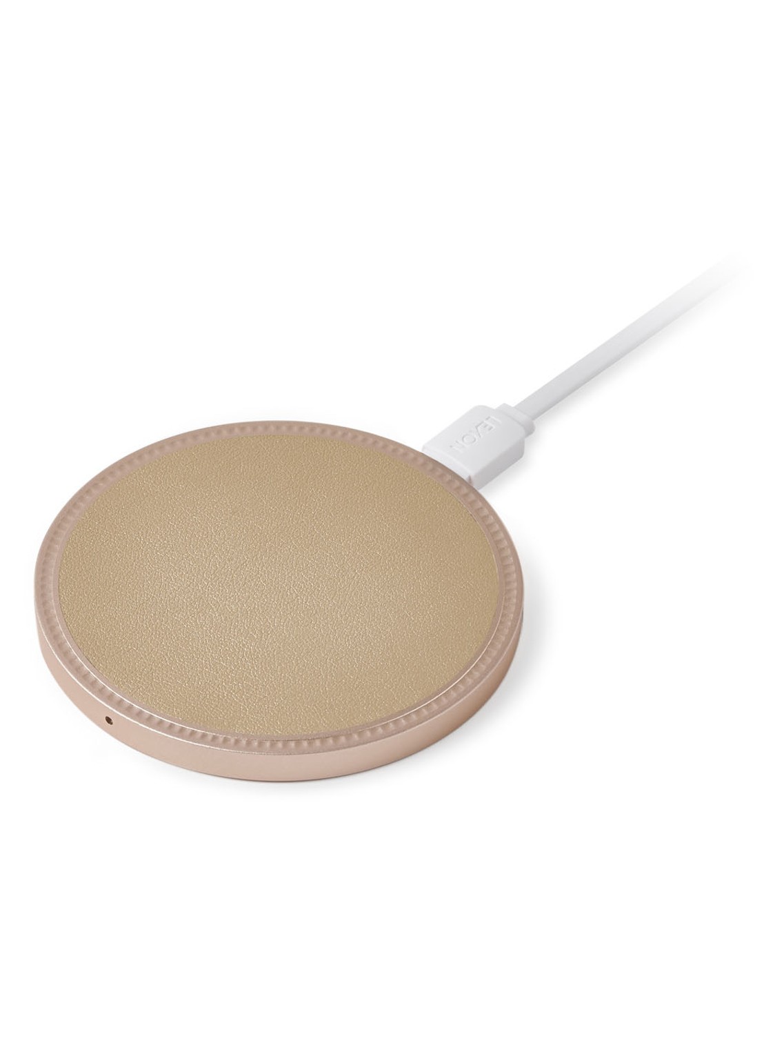 Lexon Powerup draadloze oplader - voorkant goud