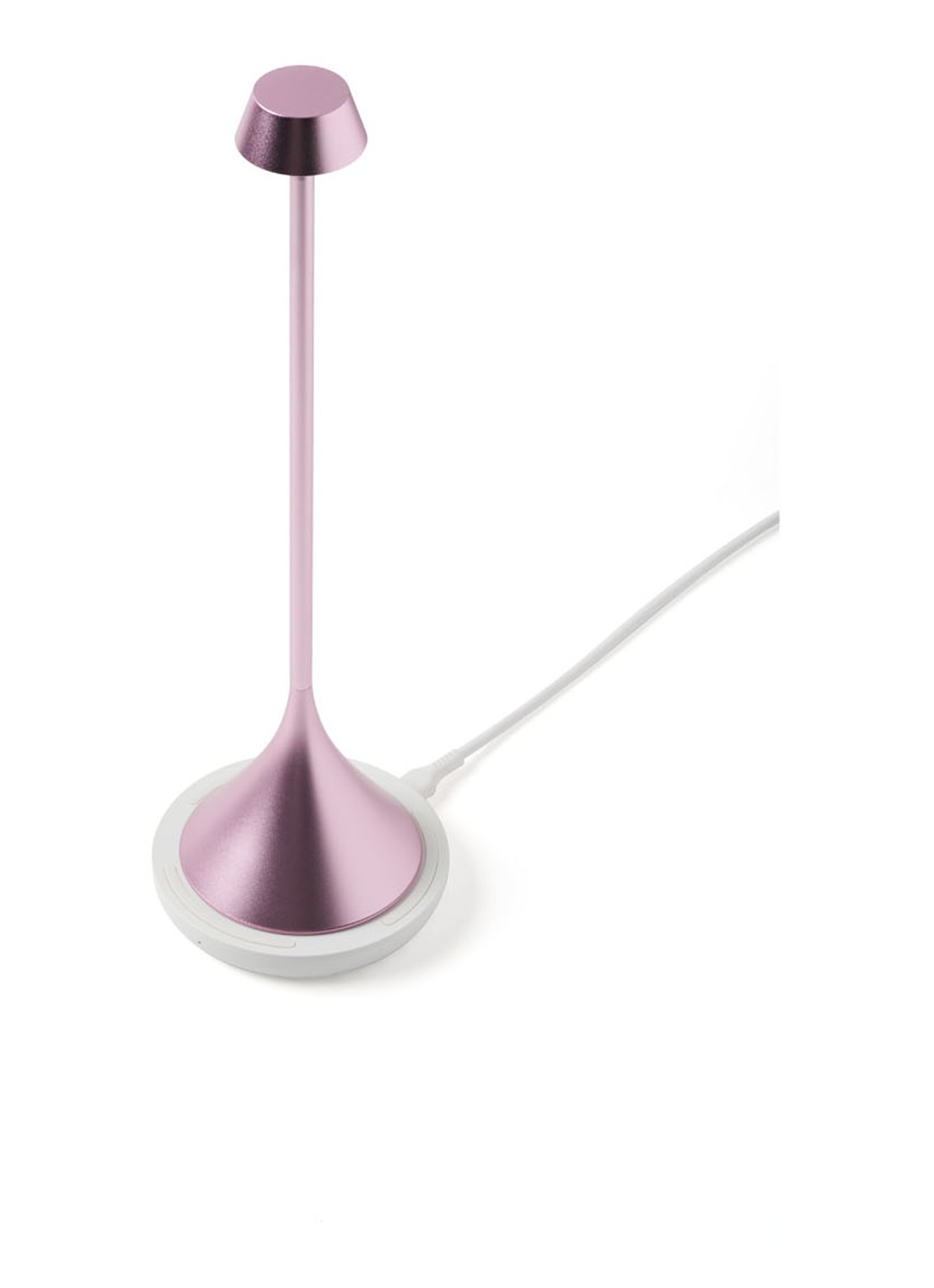 Lexon Steli Bell draadloze tafellamp 28,6 cm x Ø7,7 cm - detail 4 roze