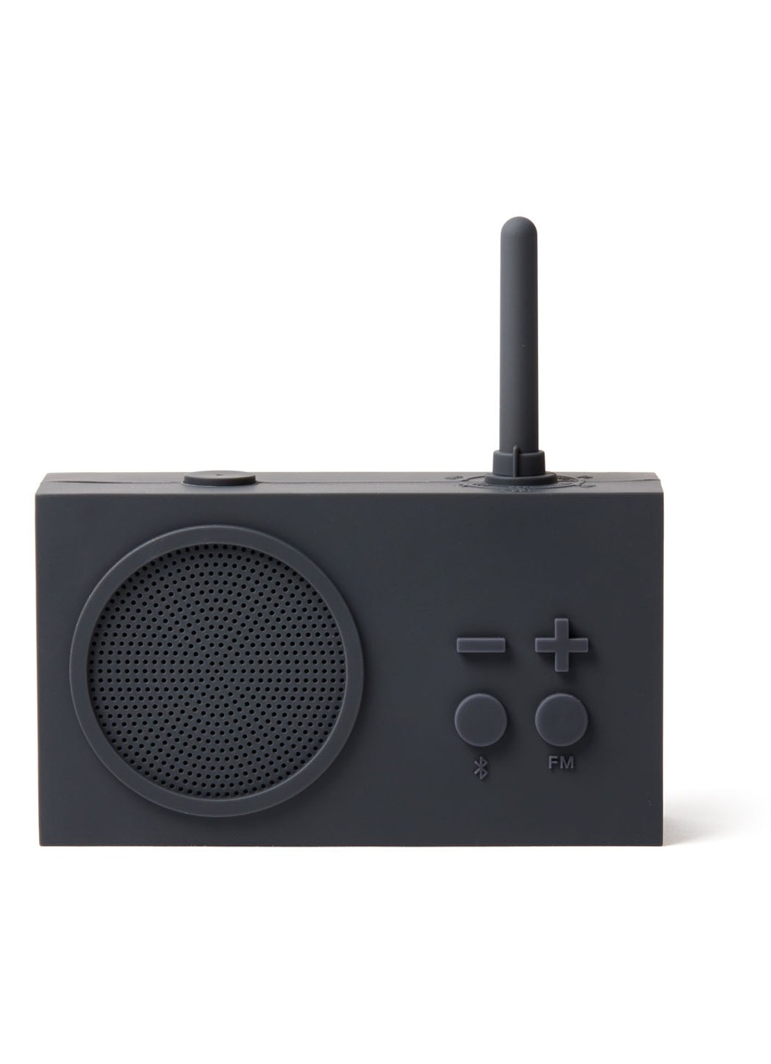 Lexon Tykho 3 waterproof radio & bluetooth speaker - voorkant antraciet
