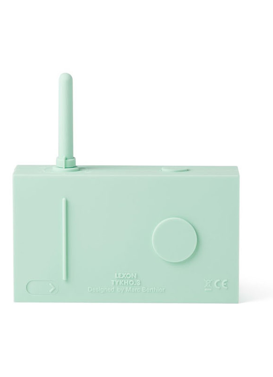 Lexon Tykho 3 waterproof radio & bluetooth speaker - detail 2 turquoise