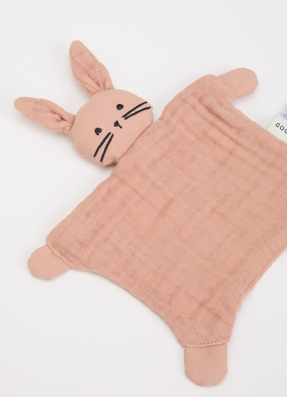 Liewood Amaya Rabbit knuffeldoekje - voorkant 2 oudroze