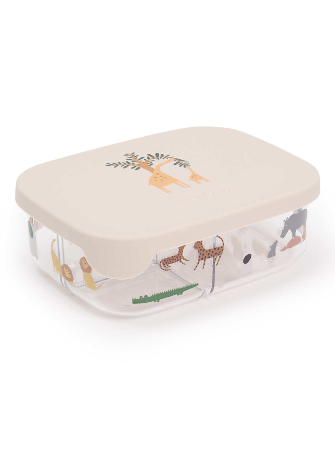 Liewood Arthur lunchbox - voorkant grijs