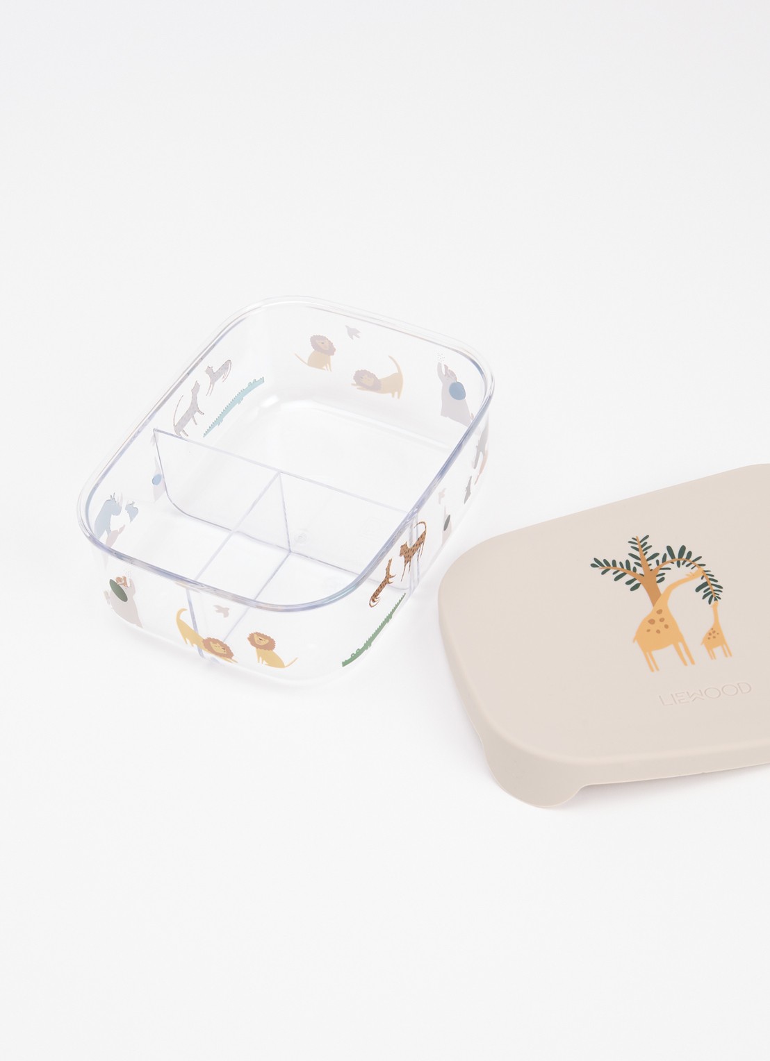 Liewood Arthur lunchbox - voorkant 2 grijs