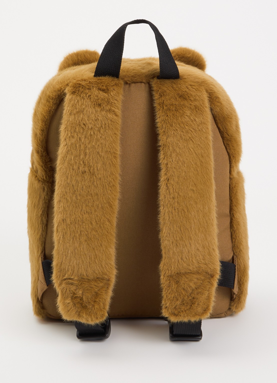 Liewood Denise Tiger Plush rugzak - achterkant cognac