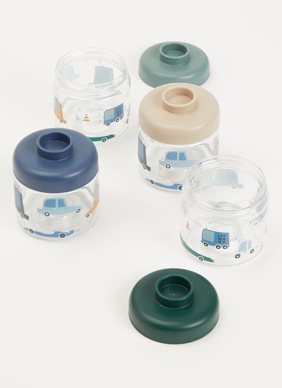 Liewood Dominique baby opbergdoos 4-delig  - voorkant 2 multicolor