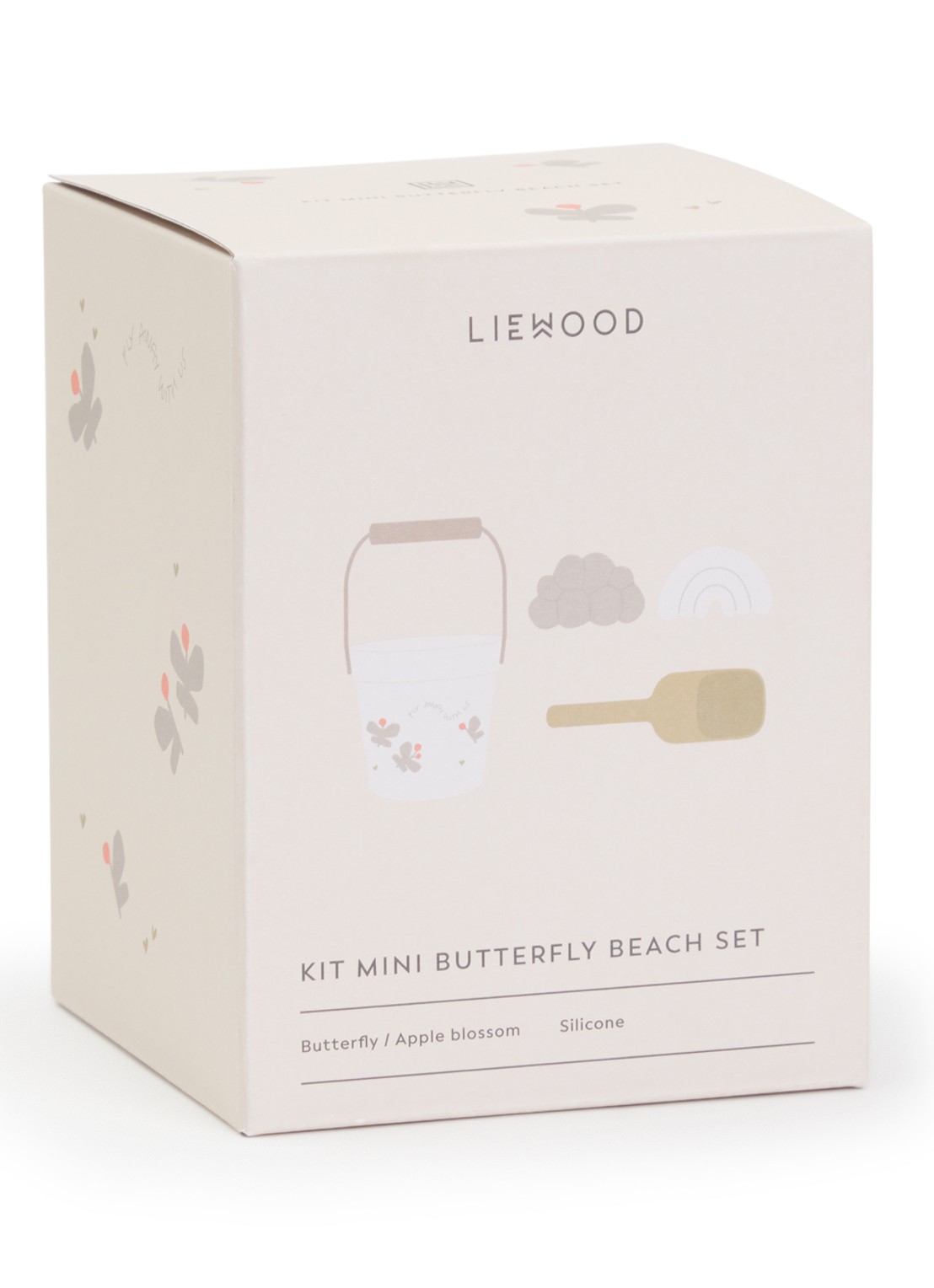 Liewood Kit mini Butterfly strand speelgoed set  - voorkant roze
