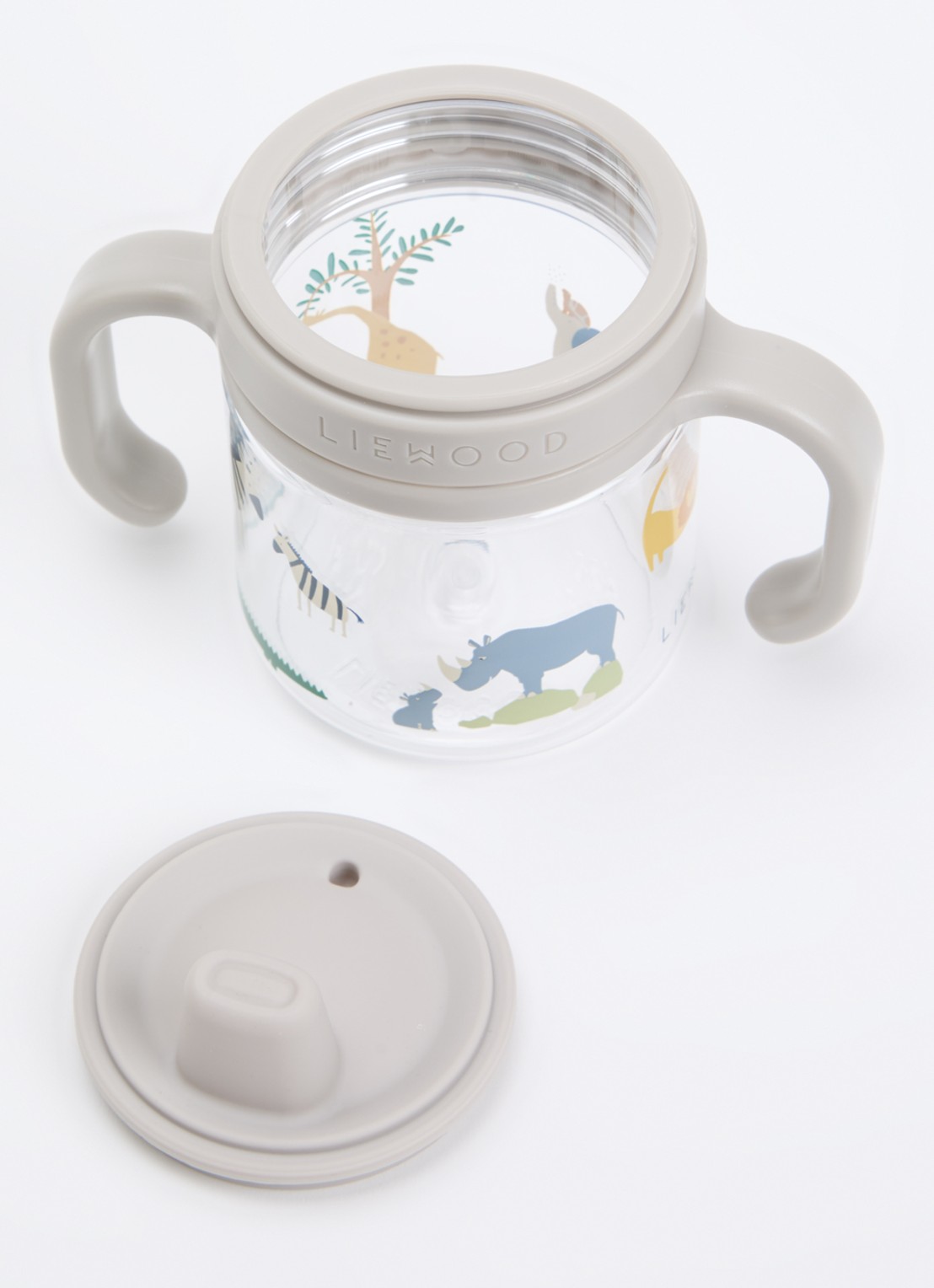 Liewood Kylo kinderbeker 28 cl - voorkant 2 beige