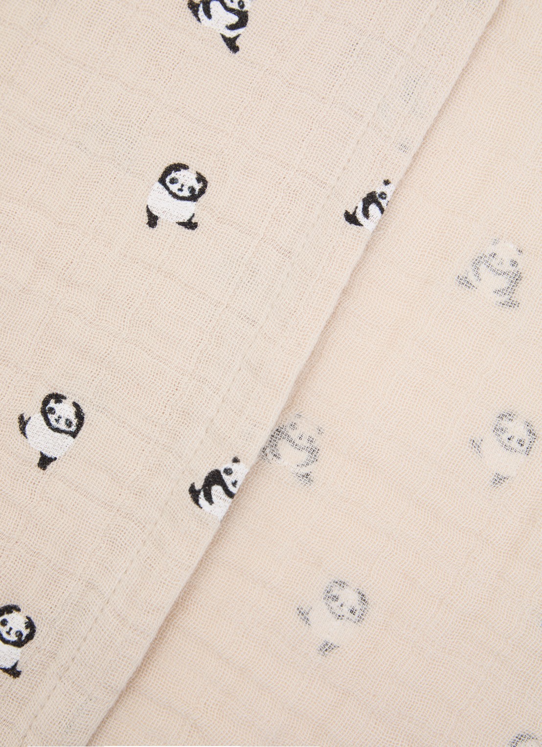 Liewood Lewis Muslin hydrofiele doek van katoen 65 x 65 cm 2-pack  - voorkant 2 zand