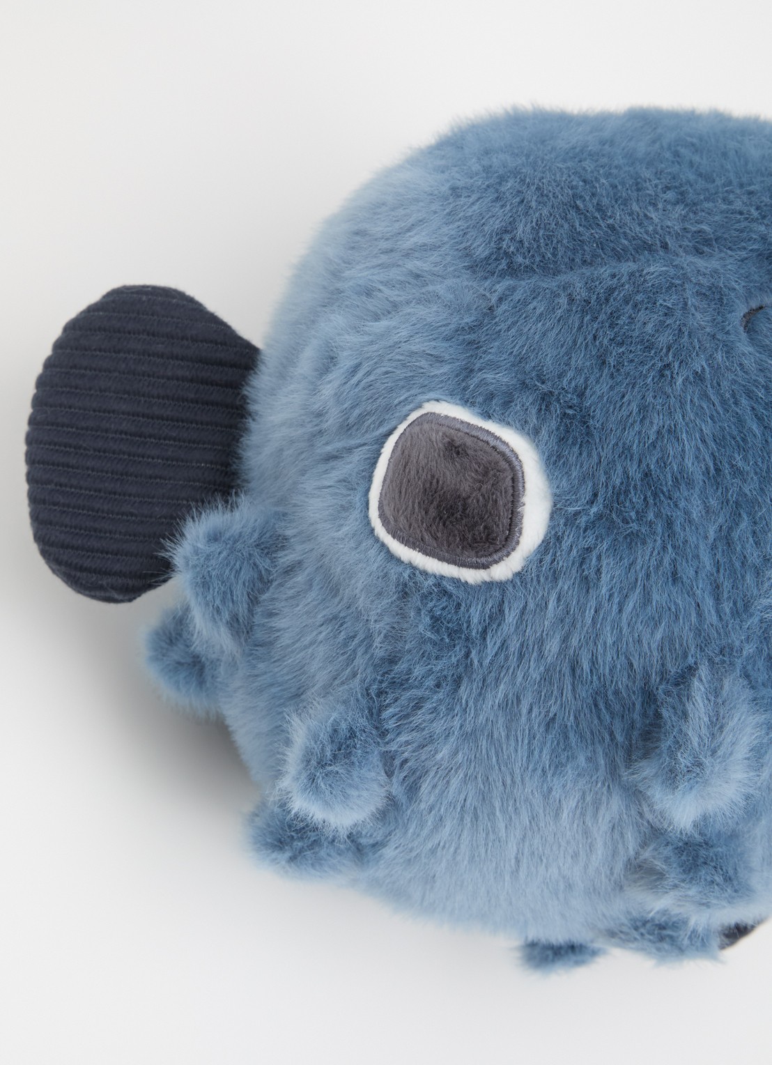 Liewood Pelle pufferfish knuffel 16 cm  - detail blauw