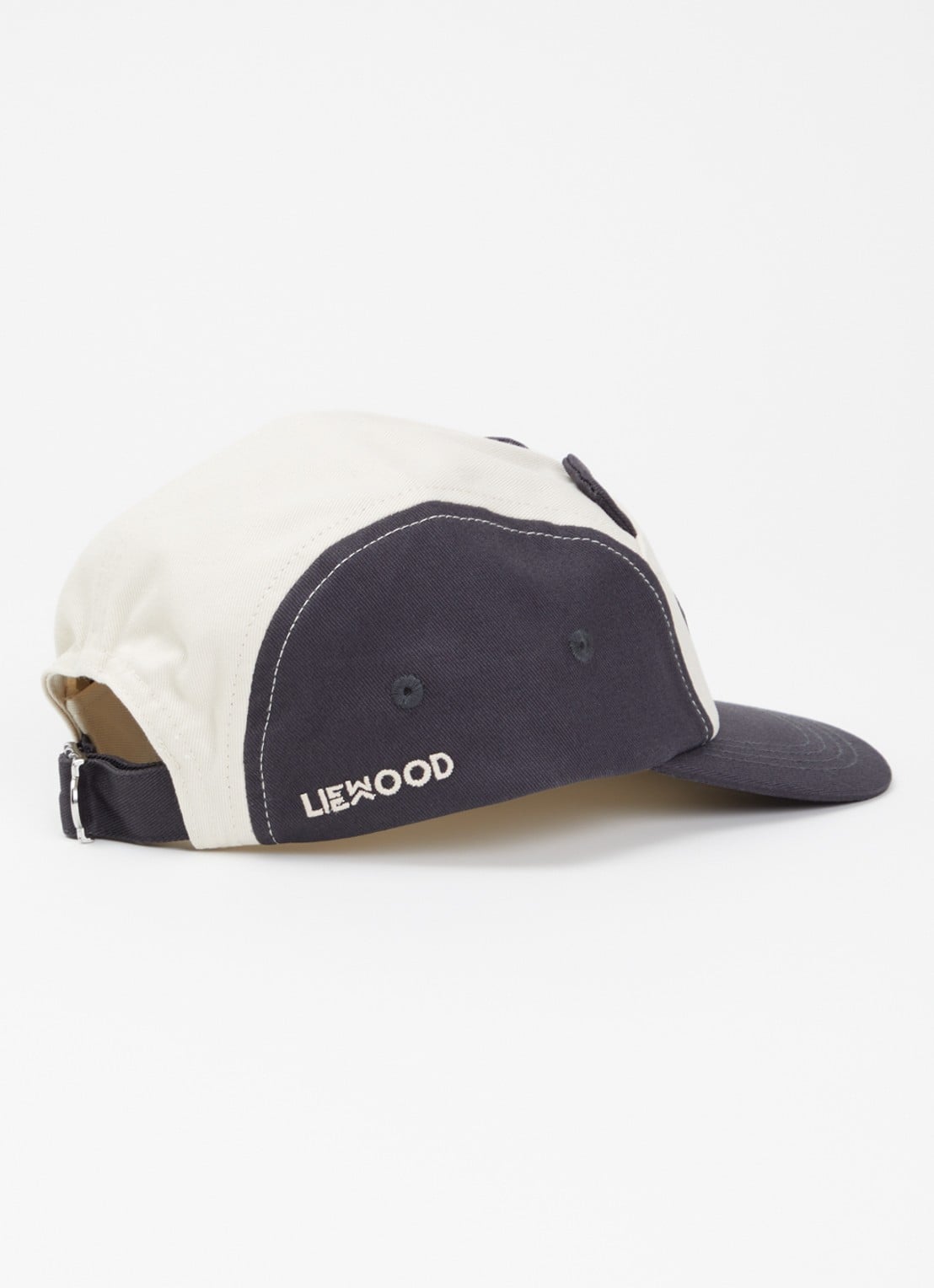 Liewood Pet met borduring - detail 2 grijs