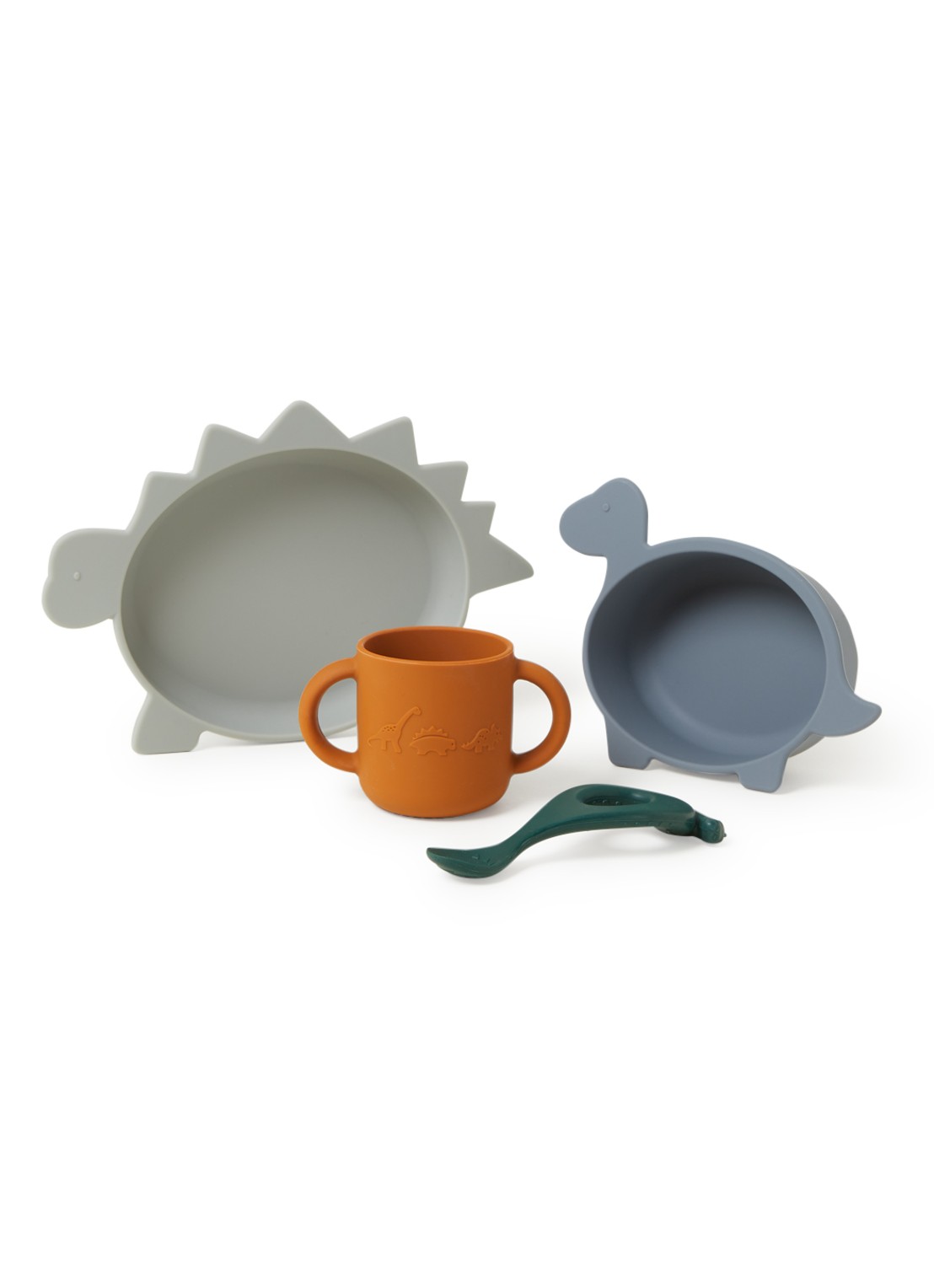 Liewood Vivi kinderserviesset 4-delig - voorkant 2 blauw