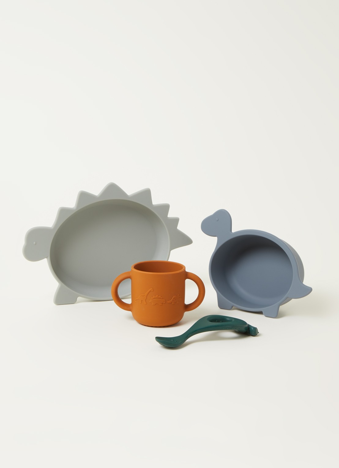 Liewood Vivi kinderserviesset 4-delig - voorkant 3 blauw