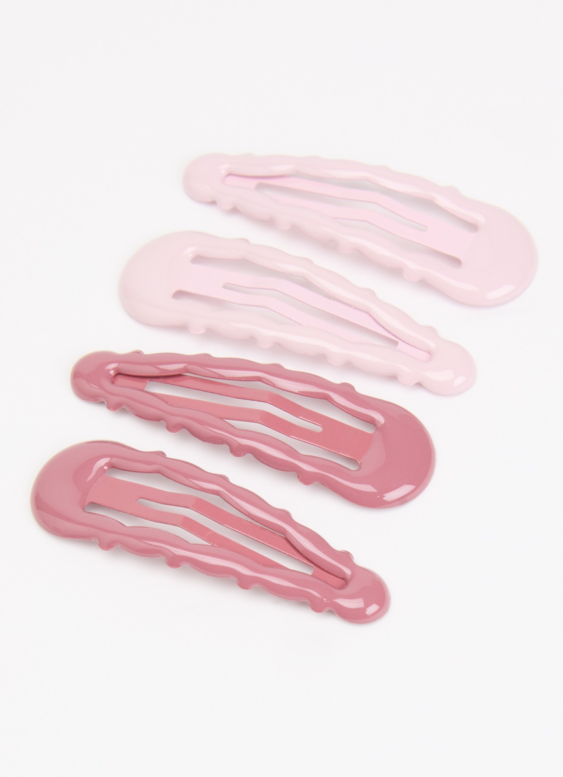 Lil 'Atelier Hanne haarclip set van 4  - voorkant 2 violet