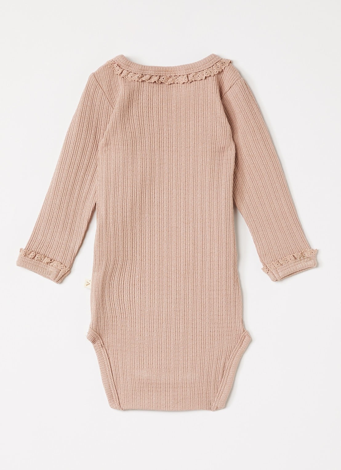 Lil 'Atelier NBFBabette romper - voorkant 2 donkerbruin