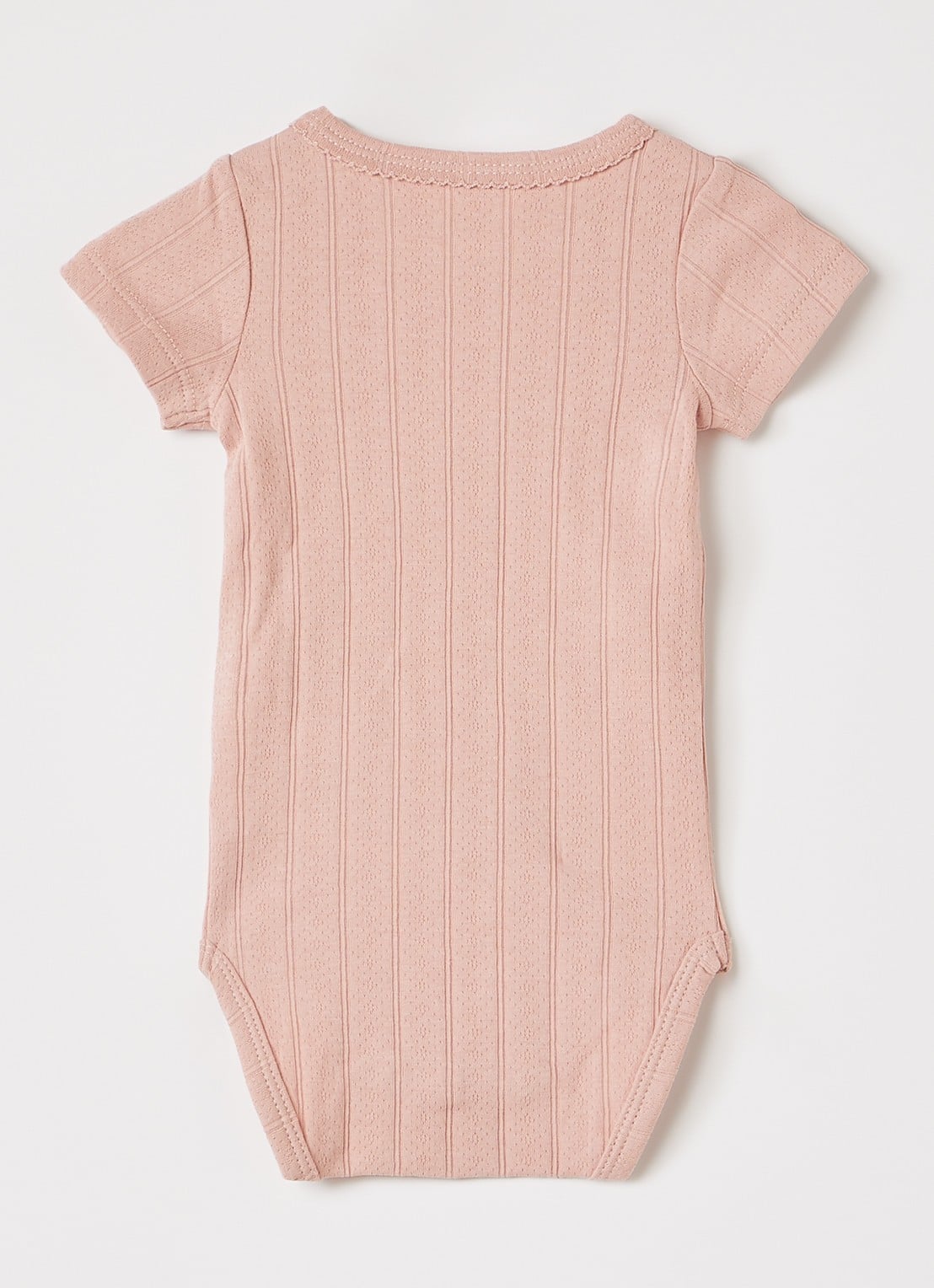 Lil 'Atelier NBFFalina romper - voorkant 2 zalmroze