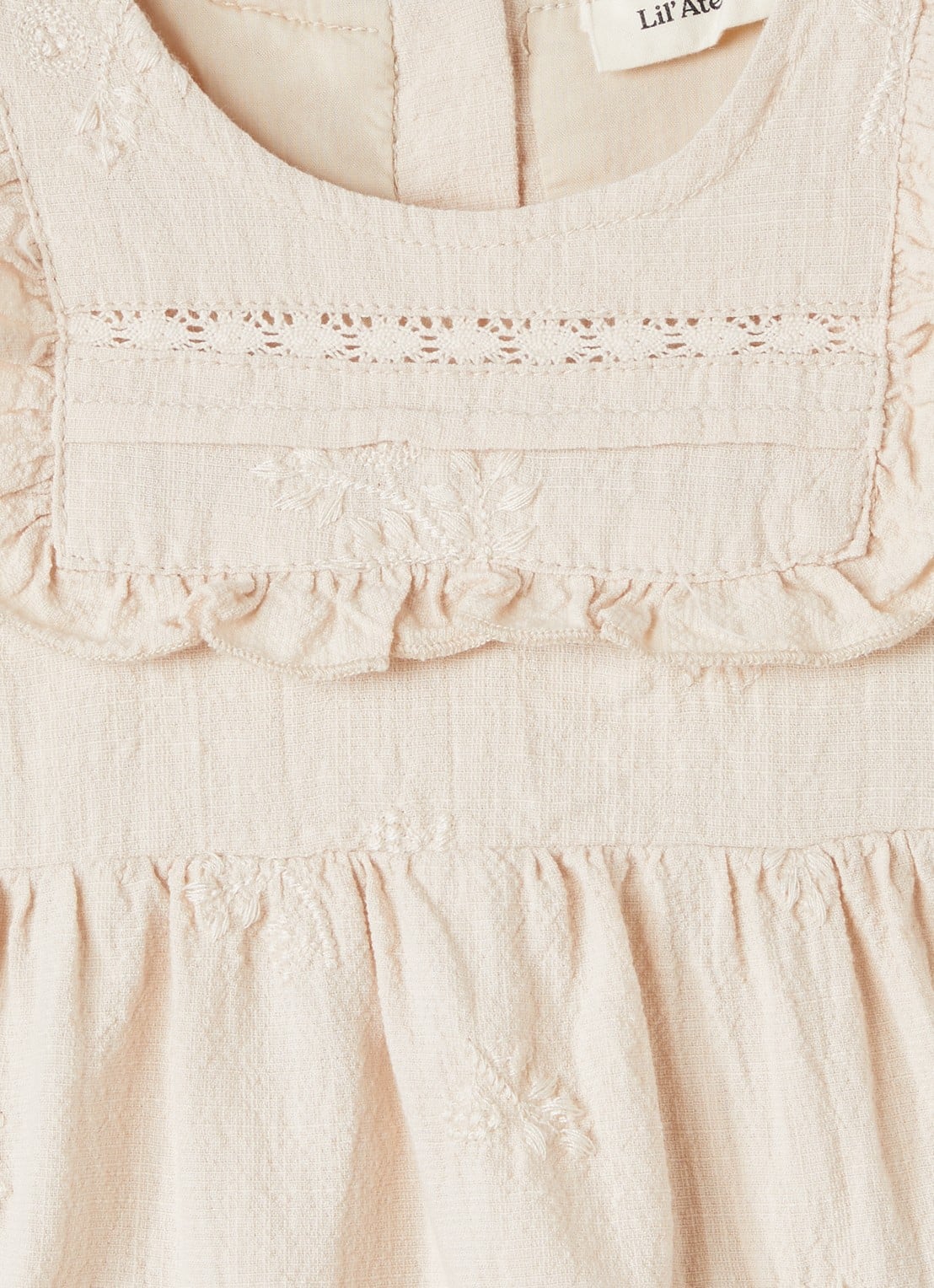 Lil 'Atelier NBFFerona tuniekjurk - detail 3 beige