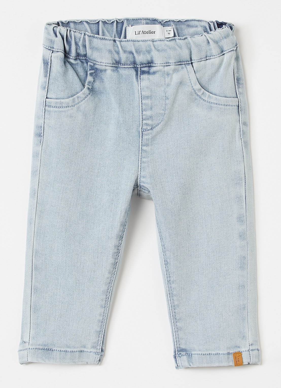 Lil 'Atelier NBFFrances straight leg jeans  - voorkant jeans