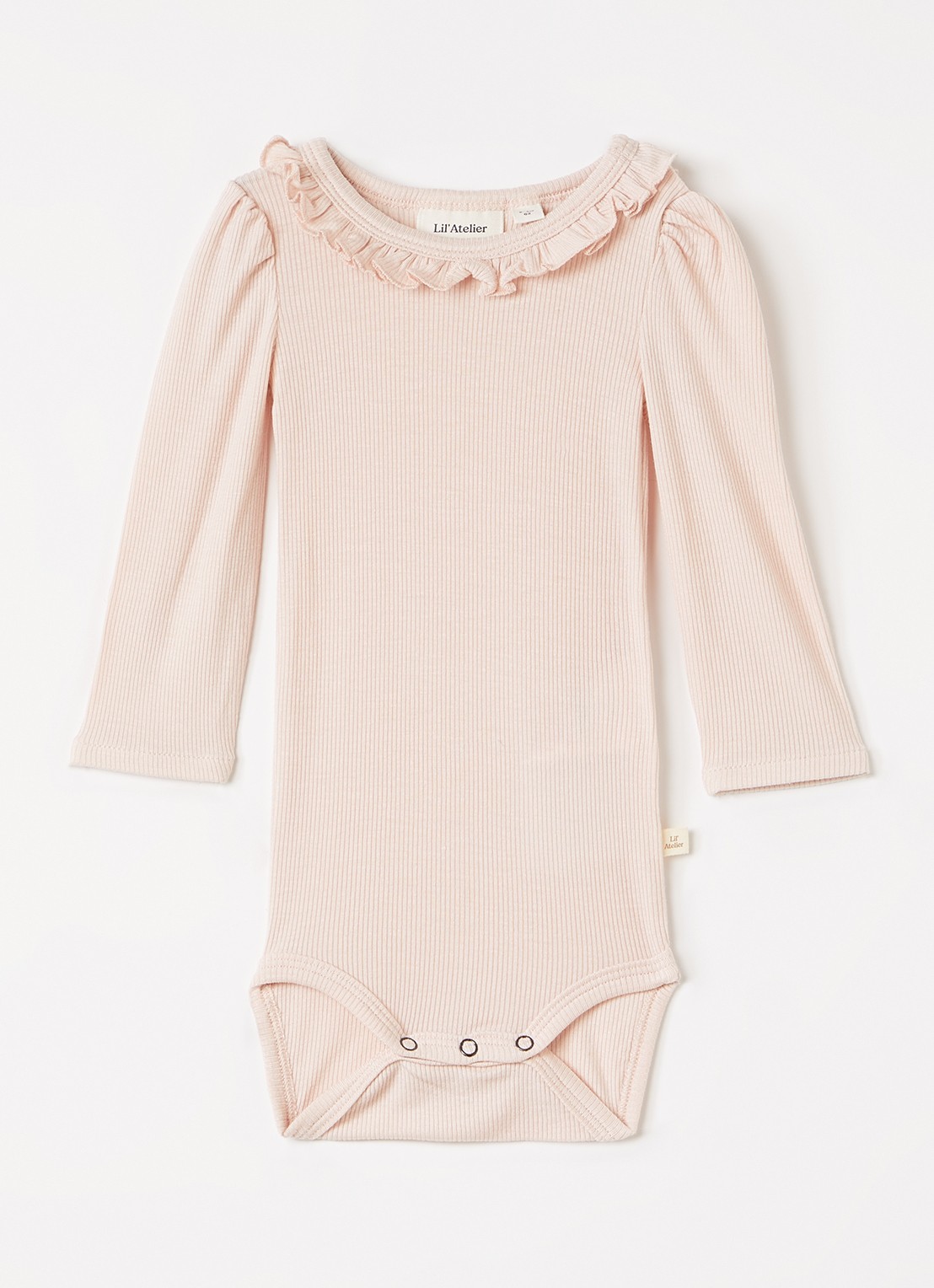 Lil 'Atelier NBFFrijo romper - voorkant zalmroze