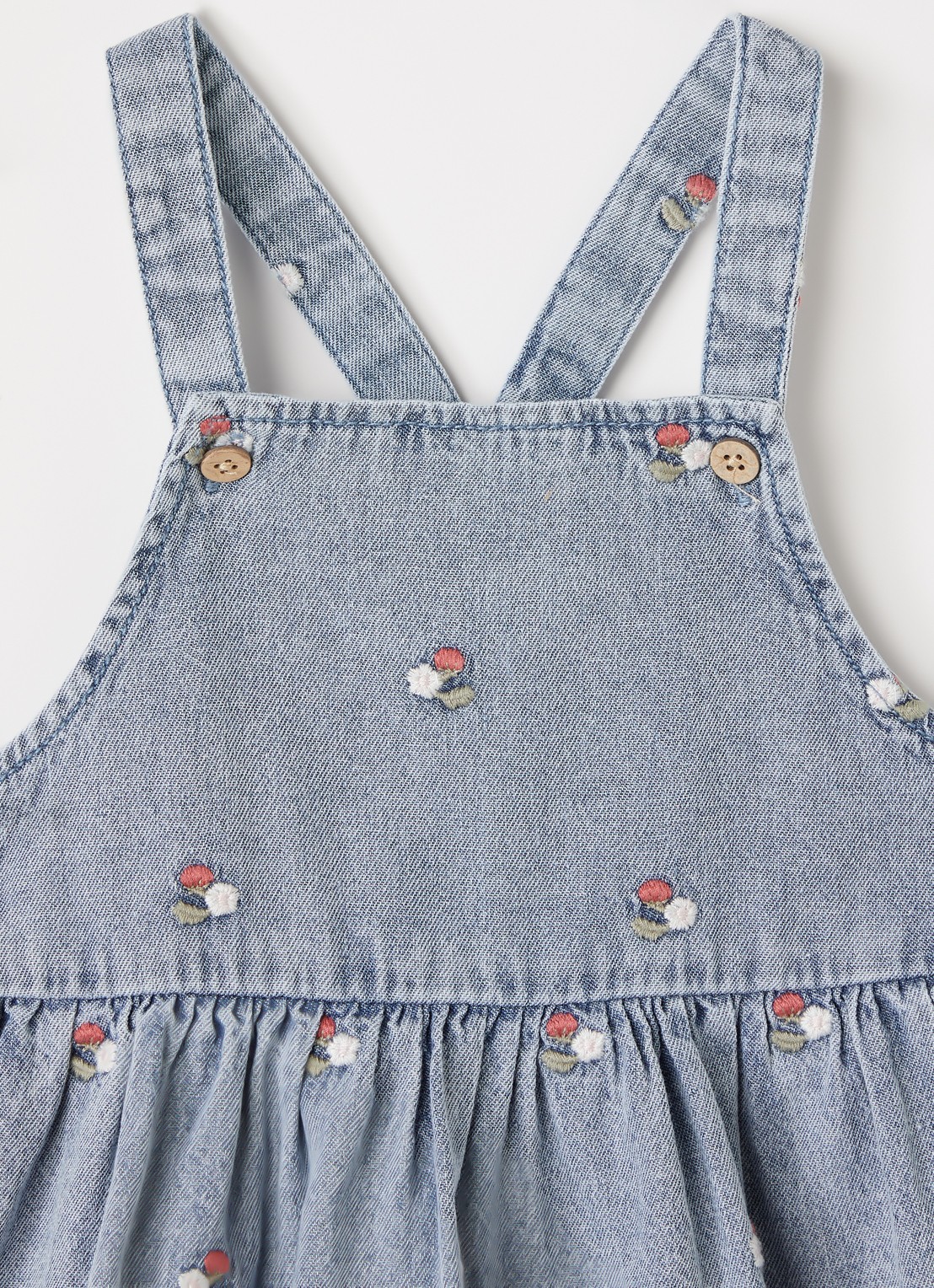Lil 'Atelier NBFFunda jurk van denim - detail 3 jeans