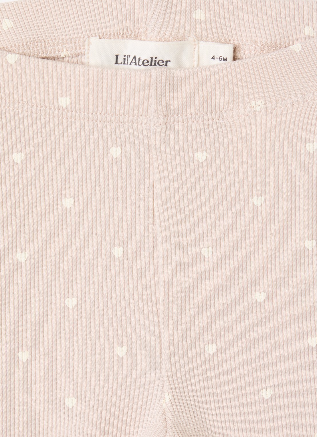 Lil 'Atelier NBFGago legging met print - detail 4 taupe