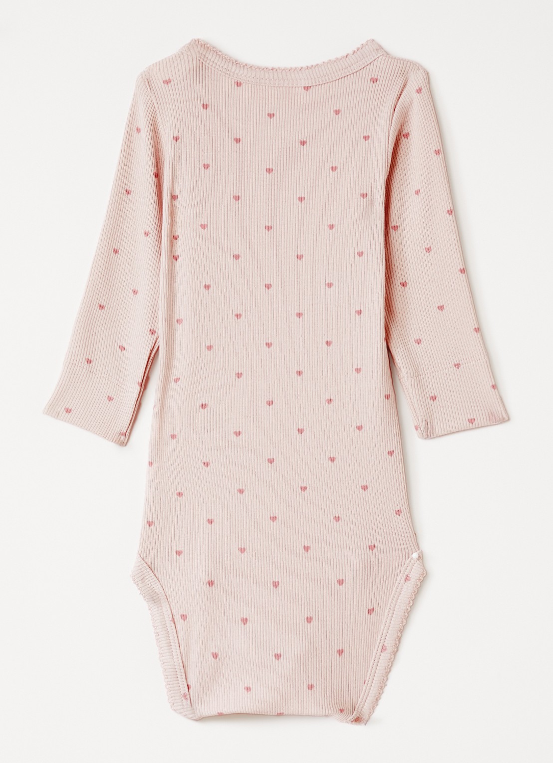 Lil 'Atelier NBFGago romper met bloemenprint - voorkant 2 oudroze