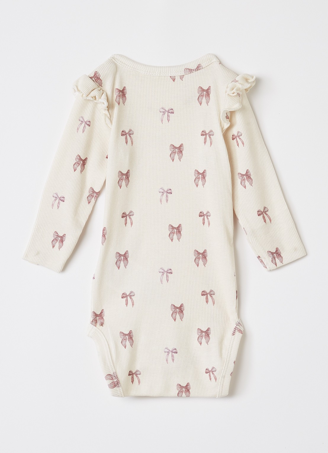 Lil 'Atelier NBFGavo romper met print - voorkant 2 beige
