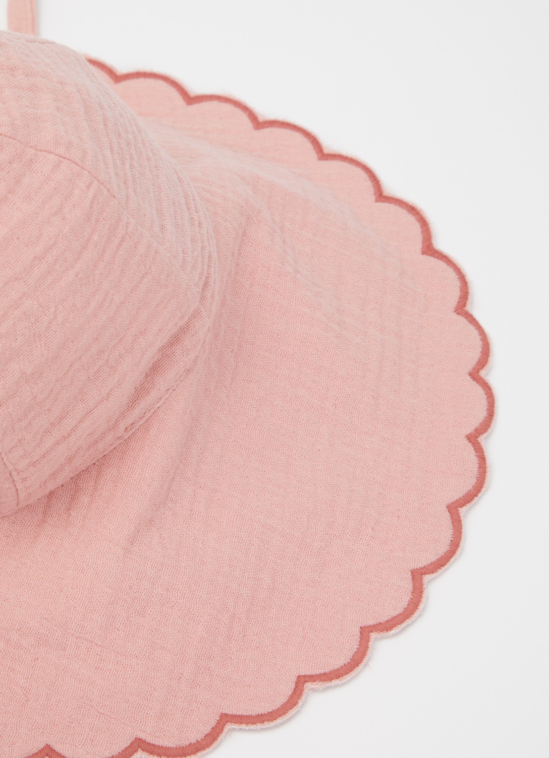 Lil 'Atelier NBFHiba bucket hoed - detail 2 zalmroze