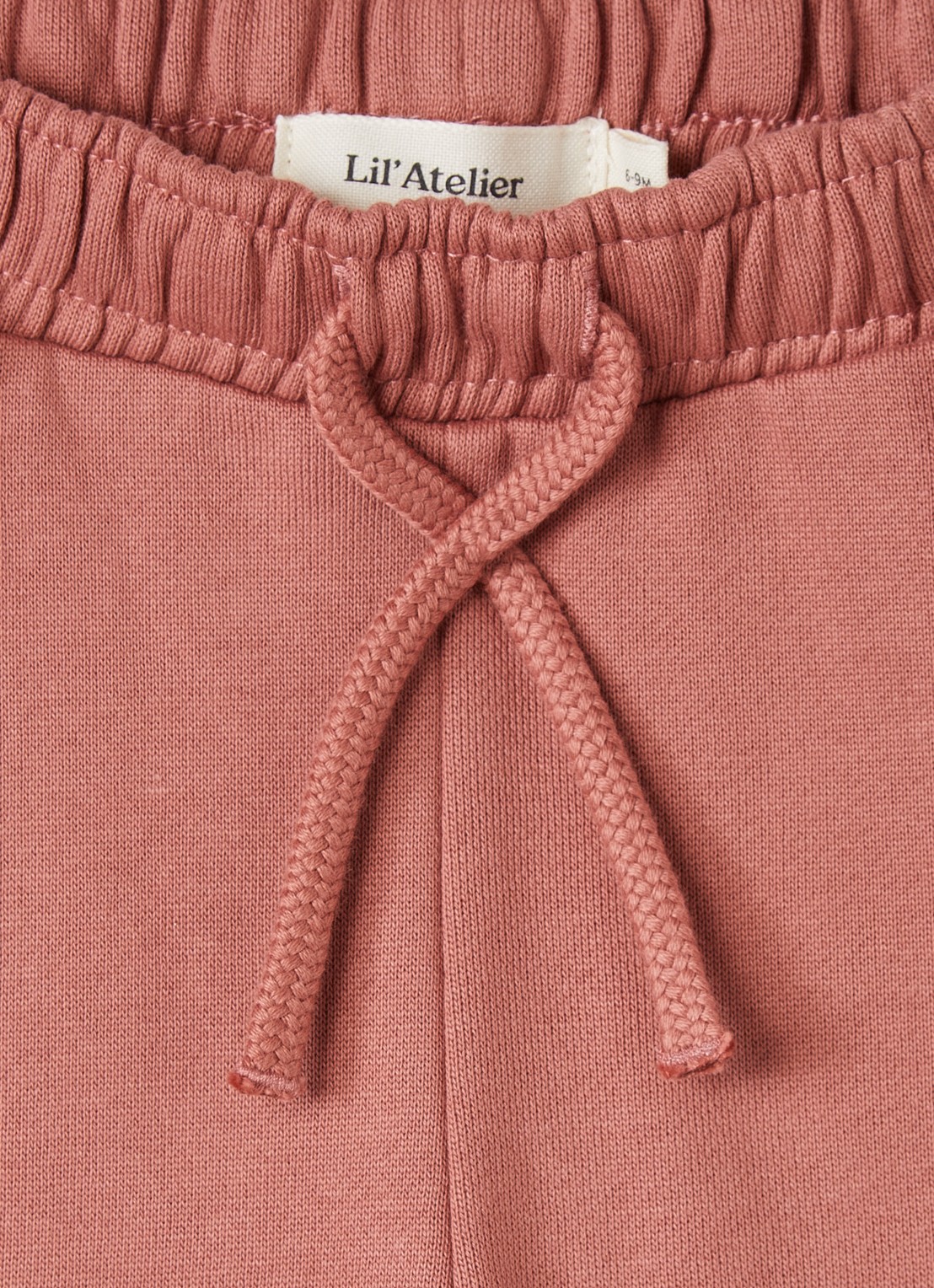 Lil 'Atelier NBFKilano tapered fit joggingbroek - detail 3 koraal