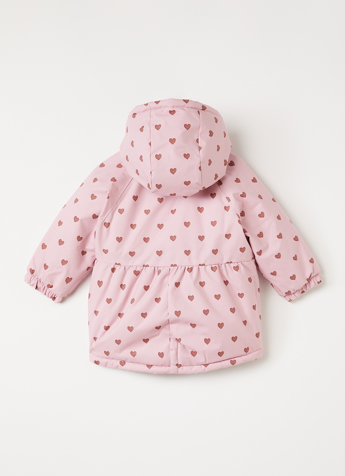 Lil 'Atelier NBFLasnow gewatteerd jack - achterkant roze
