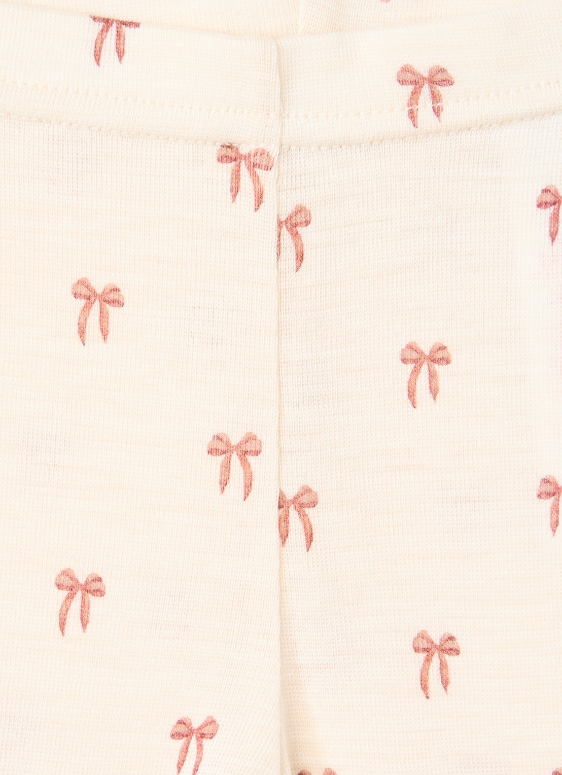 Lil 'Atelier NBFNalu legging in merino wolblend  - detail 4 creme