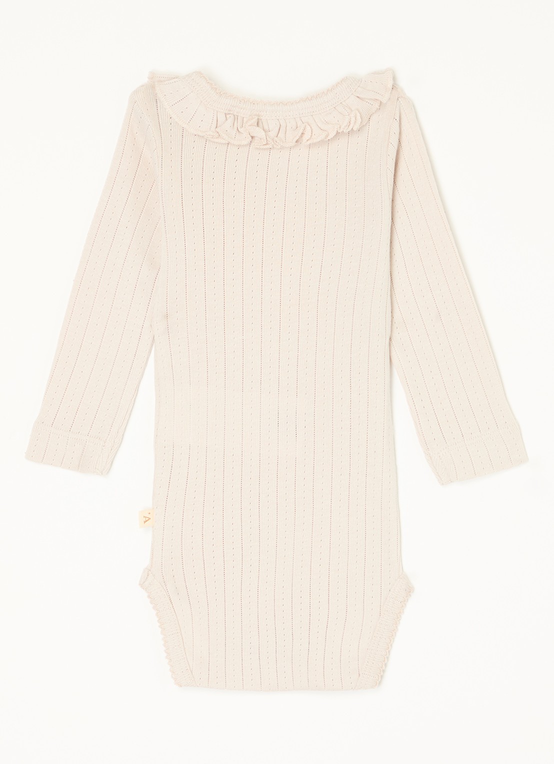 Lil 'Atelier NBFRachel romper in  katoenblend - voorkant 2 oudroze