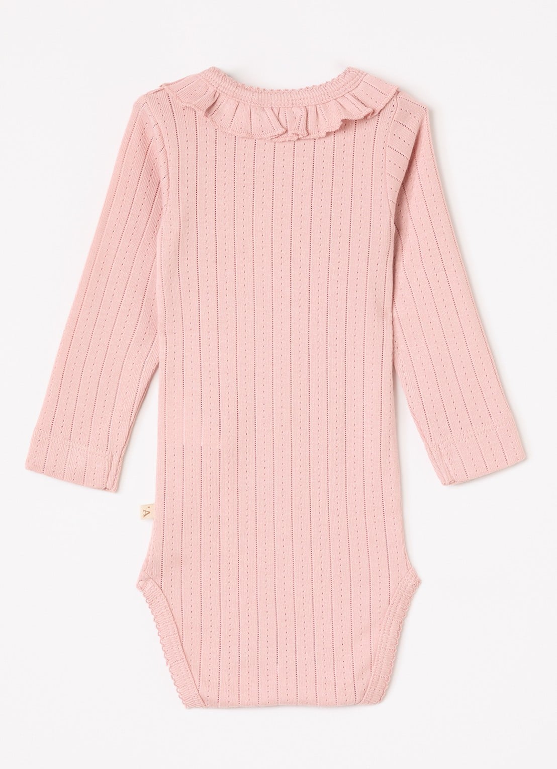 Lil 'Atelier NBFRachel romper met ruches - achterkant roze