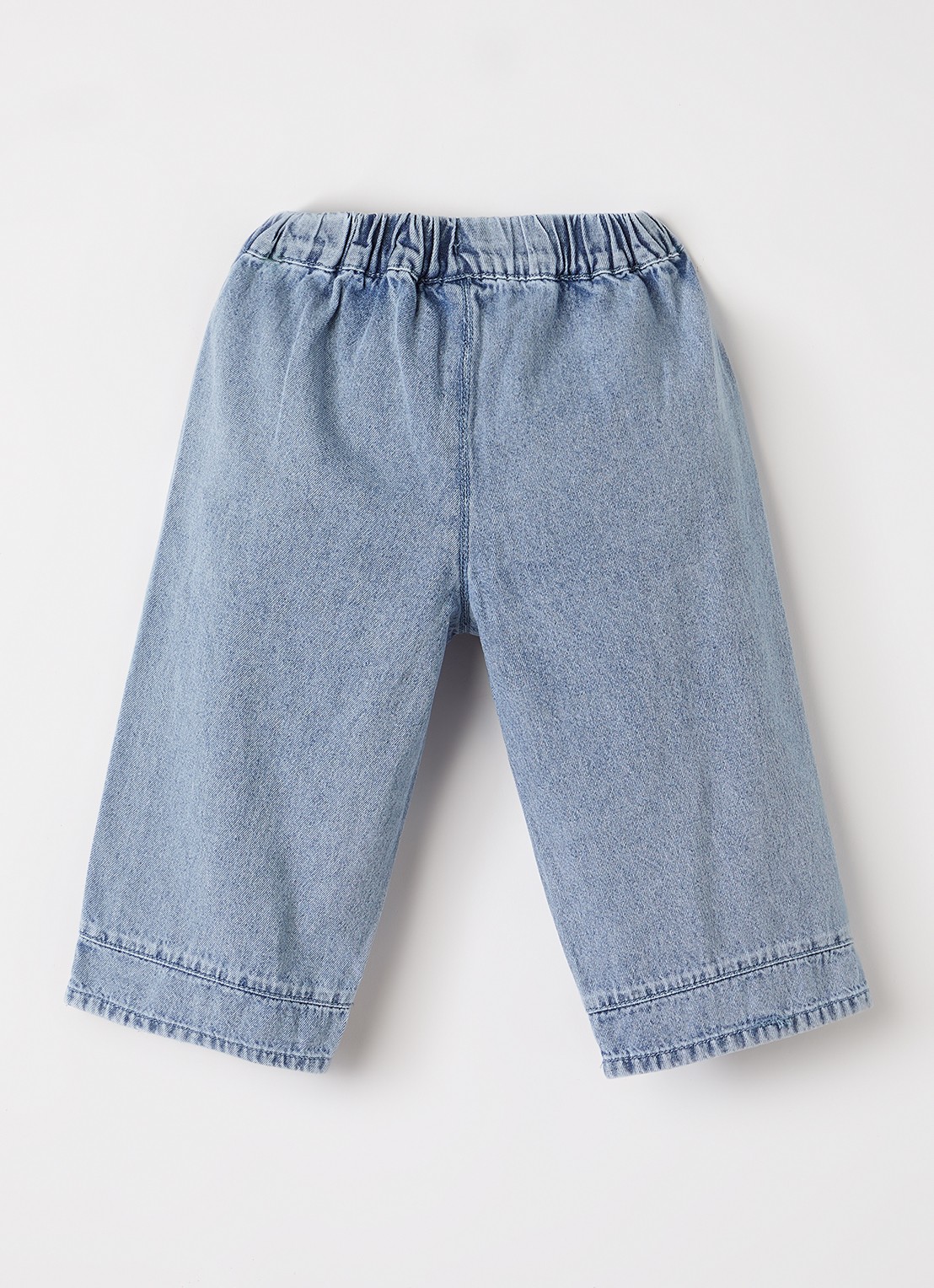 Lil 'Atelier NBFTaya straight leg jeans  - voorkant 2 indigo