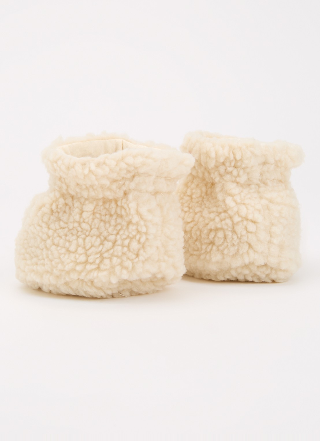 Lil 'Atelier NBMDanco babyslofje van teddy - achterkant 3 grijs