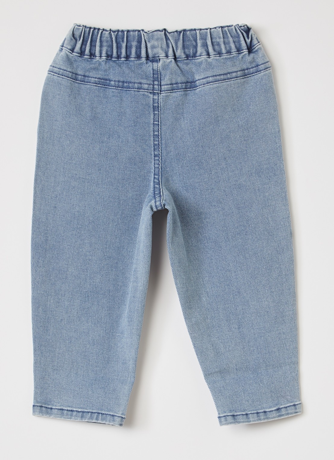 Lil 'Atelier NBMDeva straight leg jeans - voorkant 3 indigo