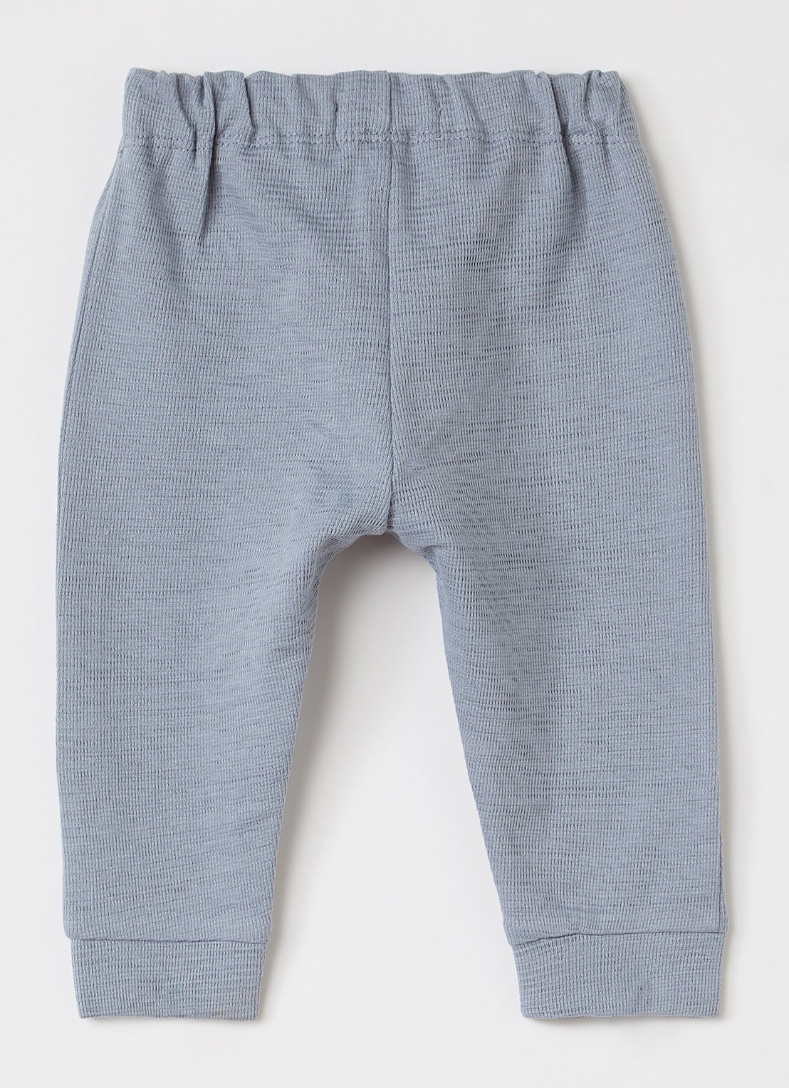 Lil 'Atelier NBMFalk tapered fit joggingbroek - voorkant 2 grijs