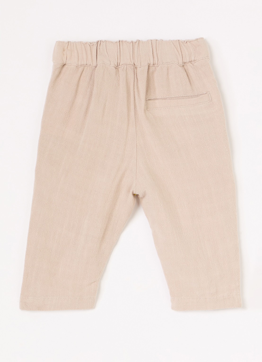 Lil 'Atelier NBMFreddie straight fit pantalon - voorkant 6 beige