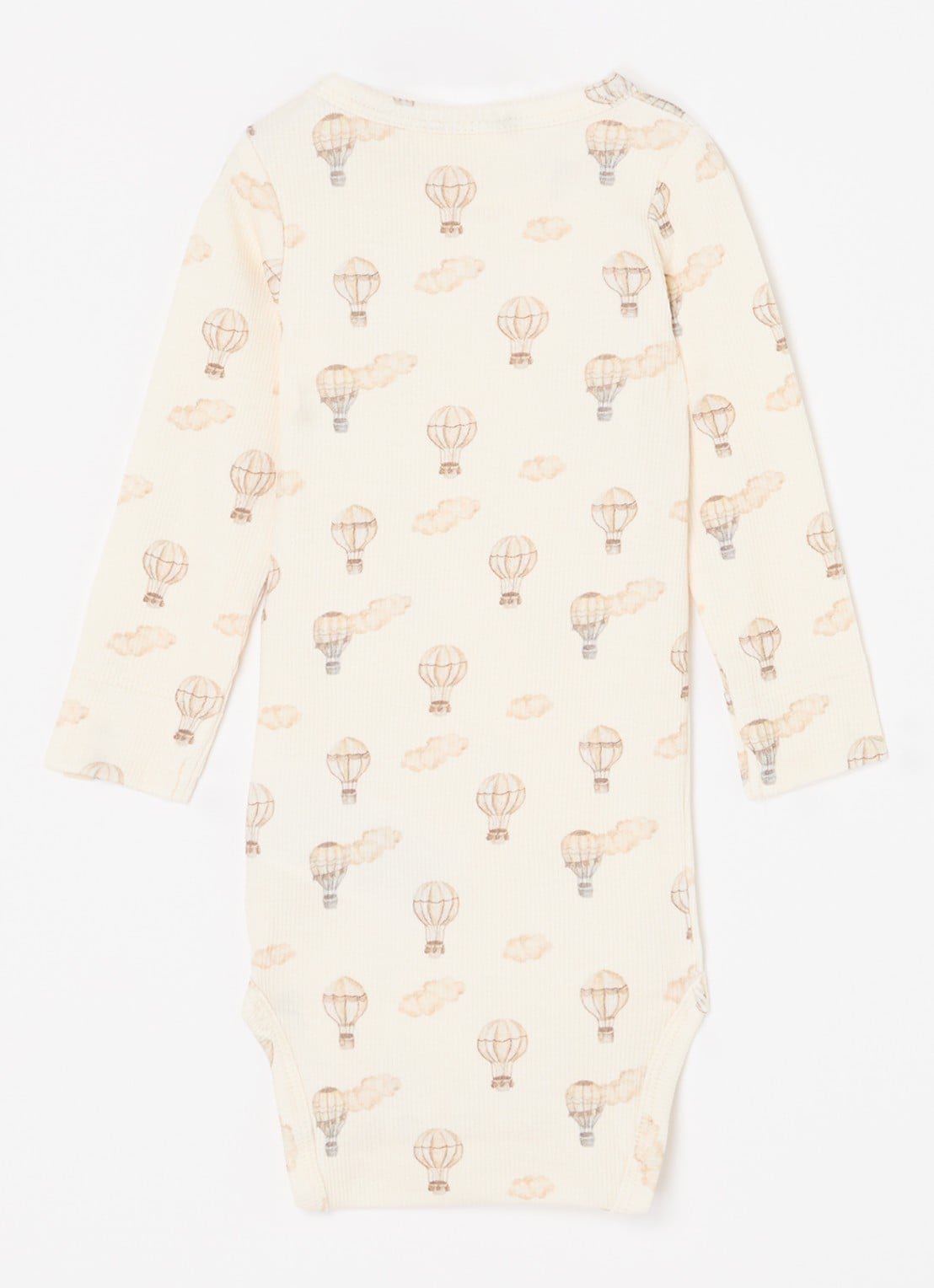 Lil 'Atelier NBMGavo romper in  katoenblend - achterkant beige