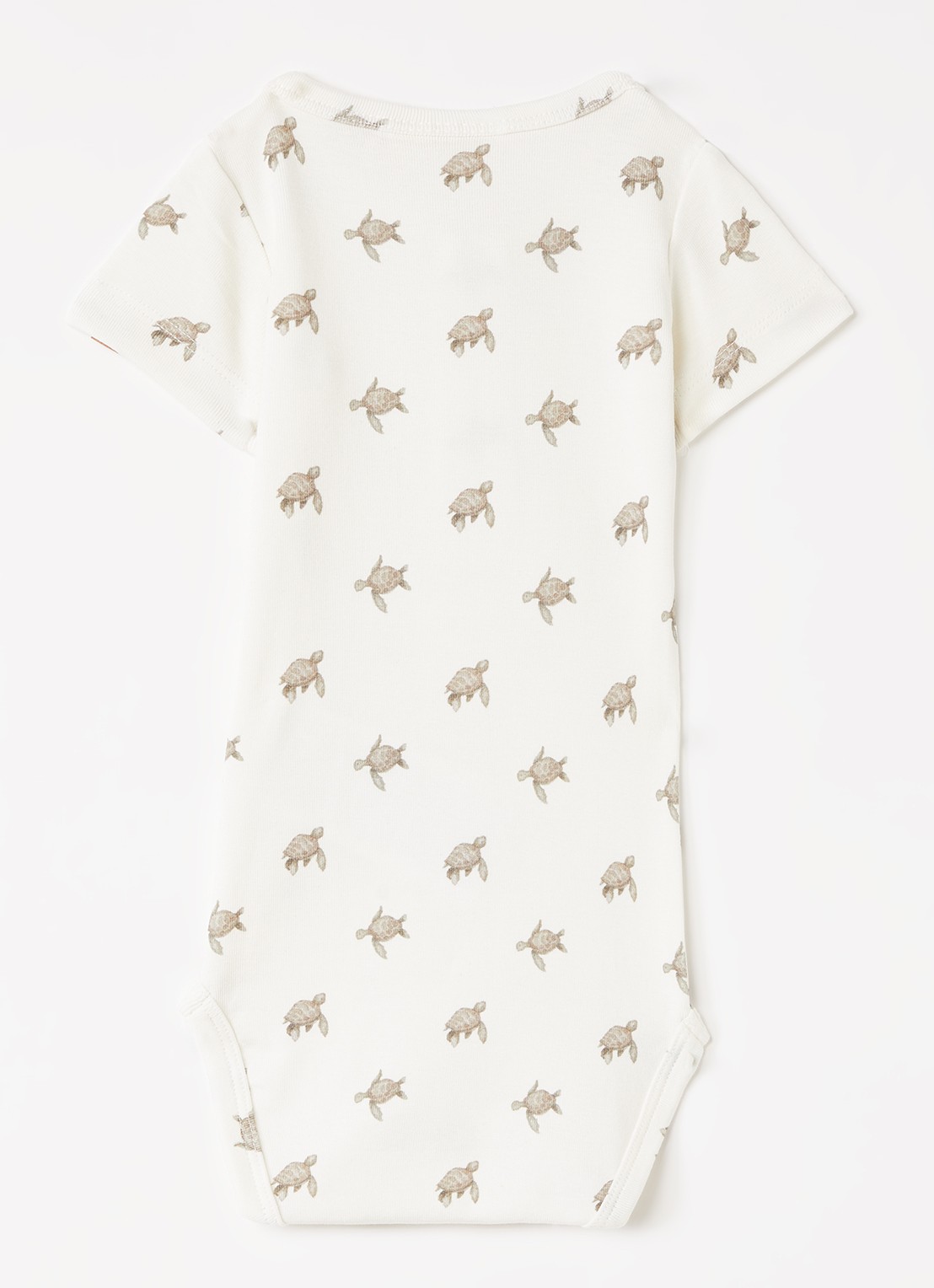 Lil 'Atelier NBMGayo romper met print - voorkant 2 gebroken wit