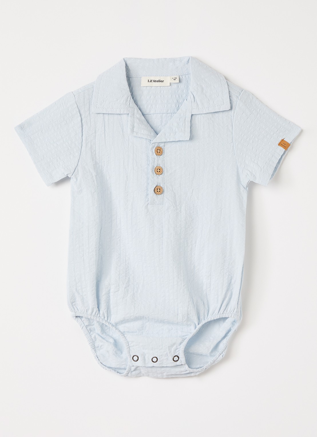 Lil 'Atelier NBMHoman romper - voorkant blauw