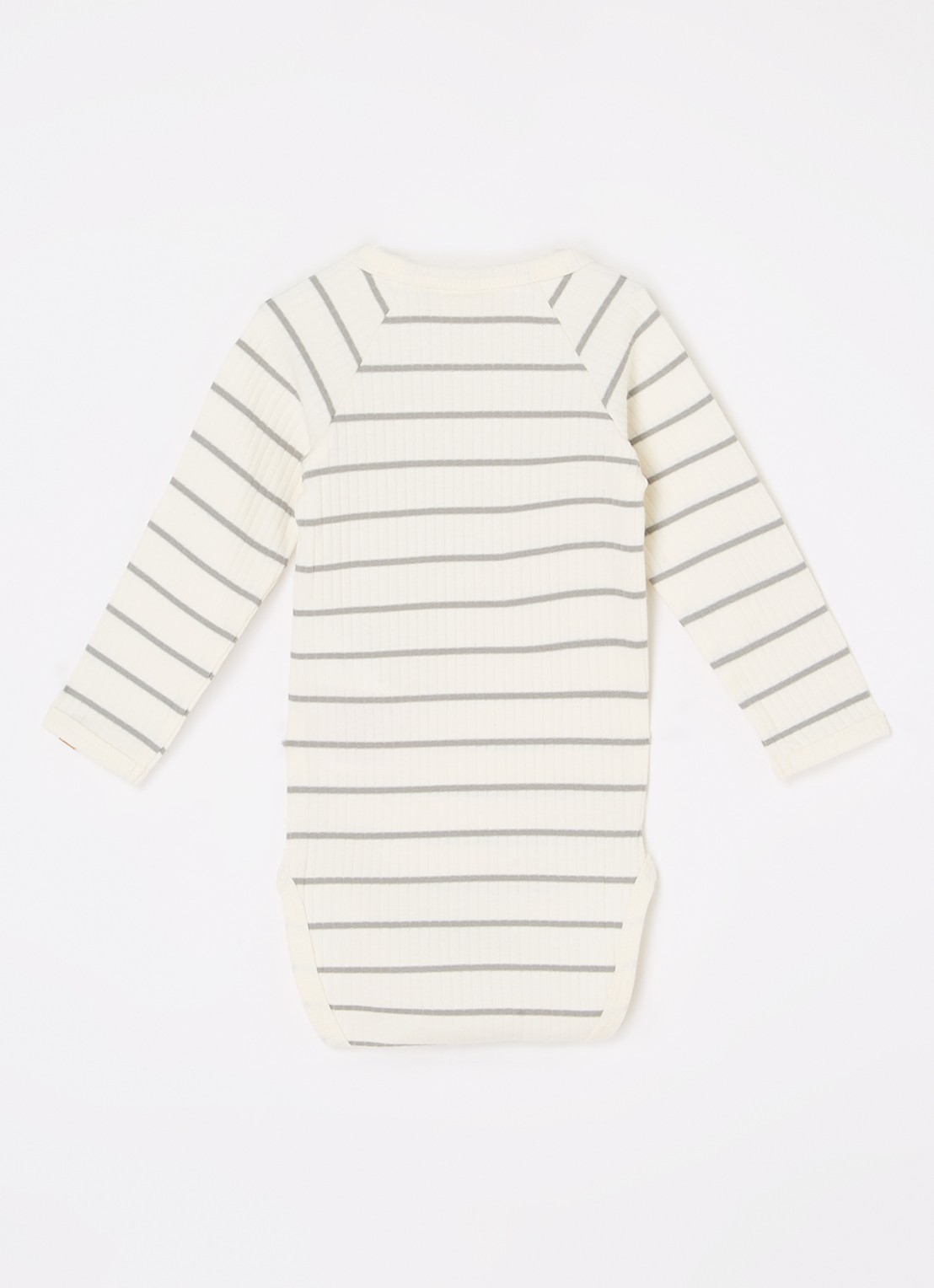 Lil 'Atelier NBMKail romper van  katoen - voorkant 2 creme