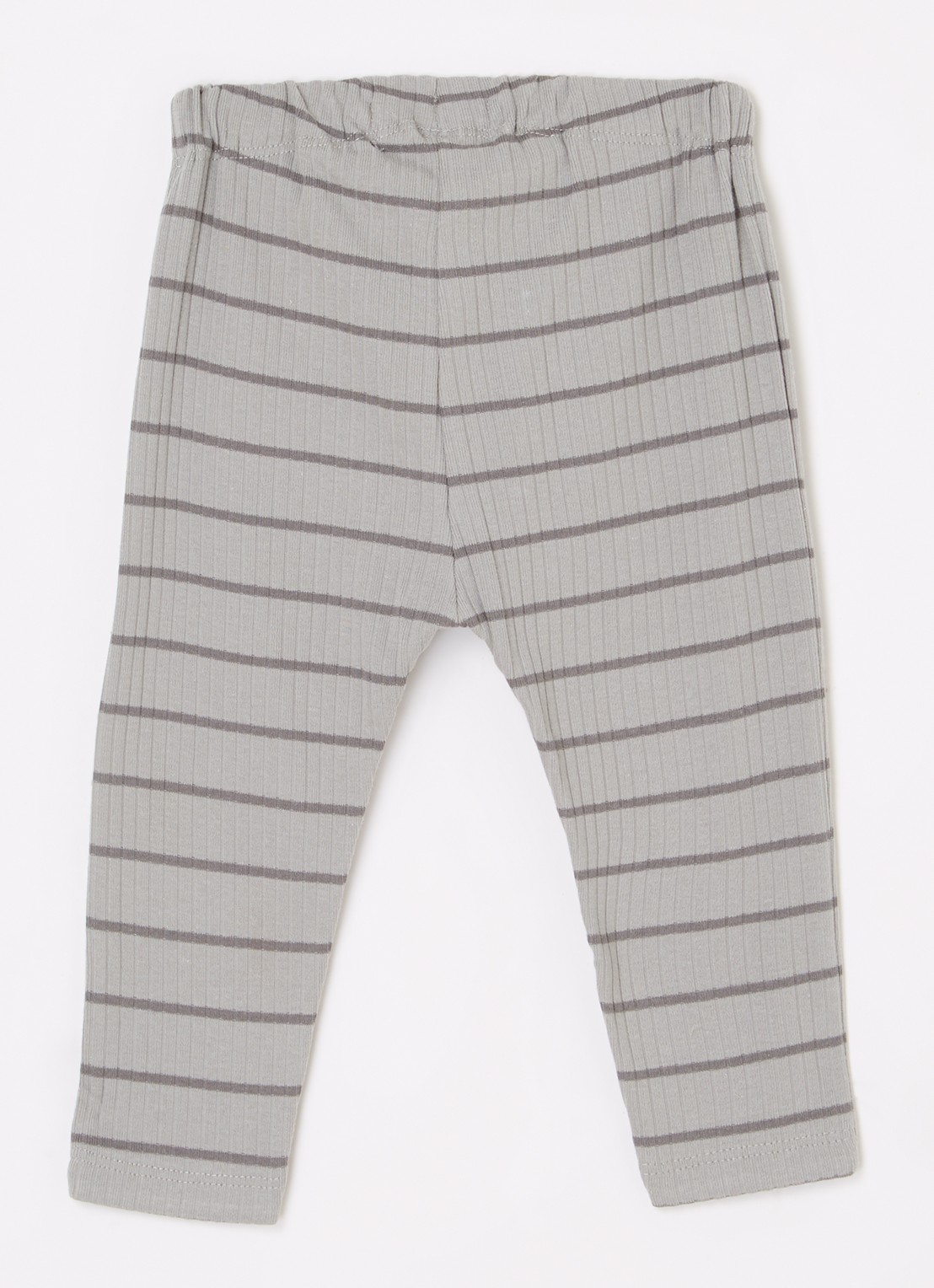 Lil 'Atelier NBMKail tapered fit joggingbroek van  katoen - voorkant 3 olijfgroen