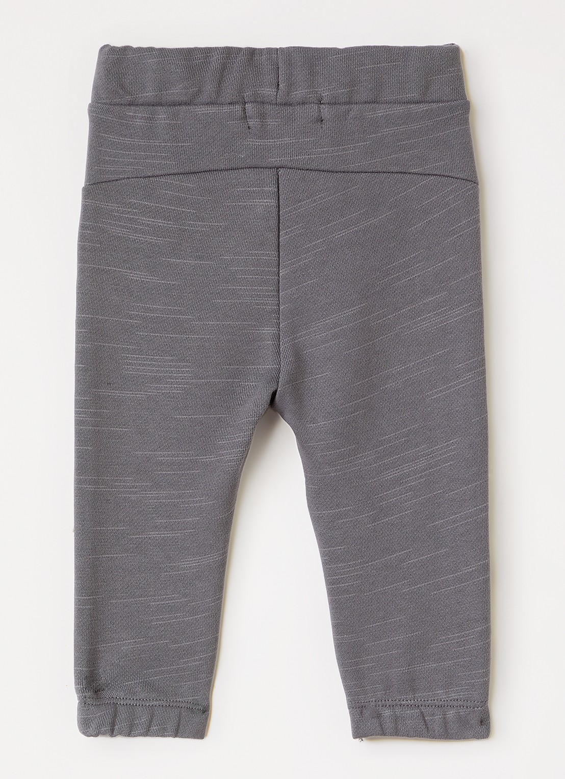 Lil 'Atelier NBMKavens tapered fit joggingbroek - voorkant 3 donkergrijs