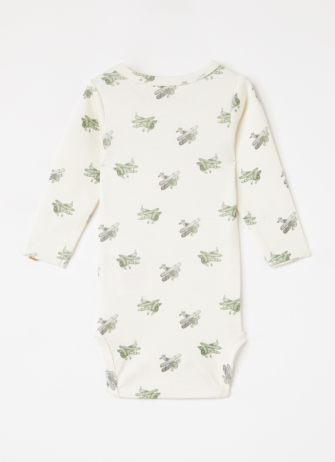 Lil 'Atelier NBMLayo romper met print - voorkant 2 beige