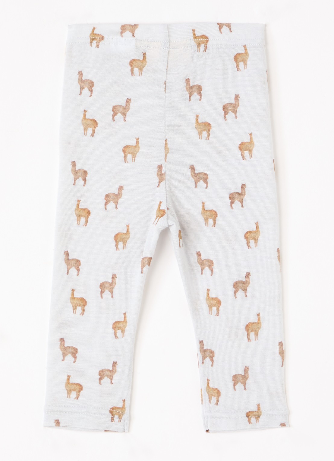 Lil 'Atelier NBMNoel legging van merino wol - voorkant 2 lichtblauw