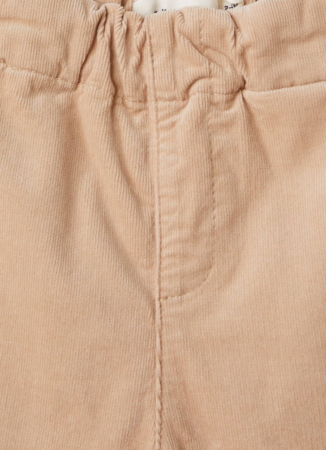 Lil 'Atelier NBMSomba loose fit broek met steekzakken - detail beige