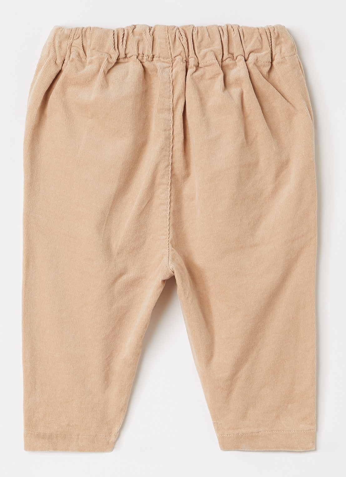 Lil 'Atelier NBMSomba loose fit broek met steekzakken - voorkant 3 beige