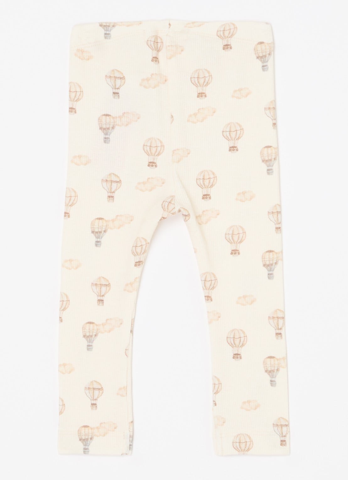 Lil 'Atelier NBNGavo legging in  katoenblend - achterkant 3 beige