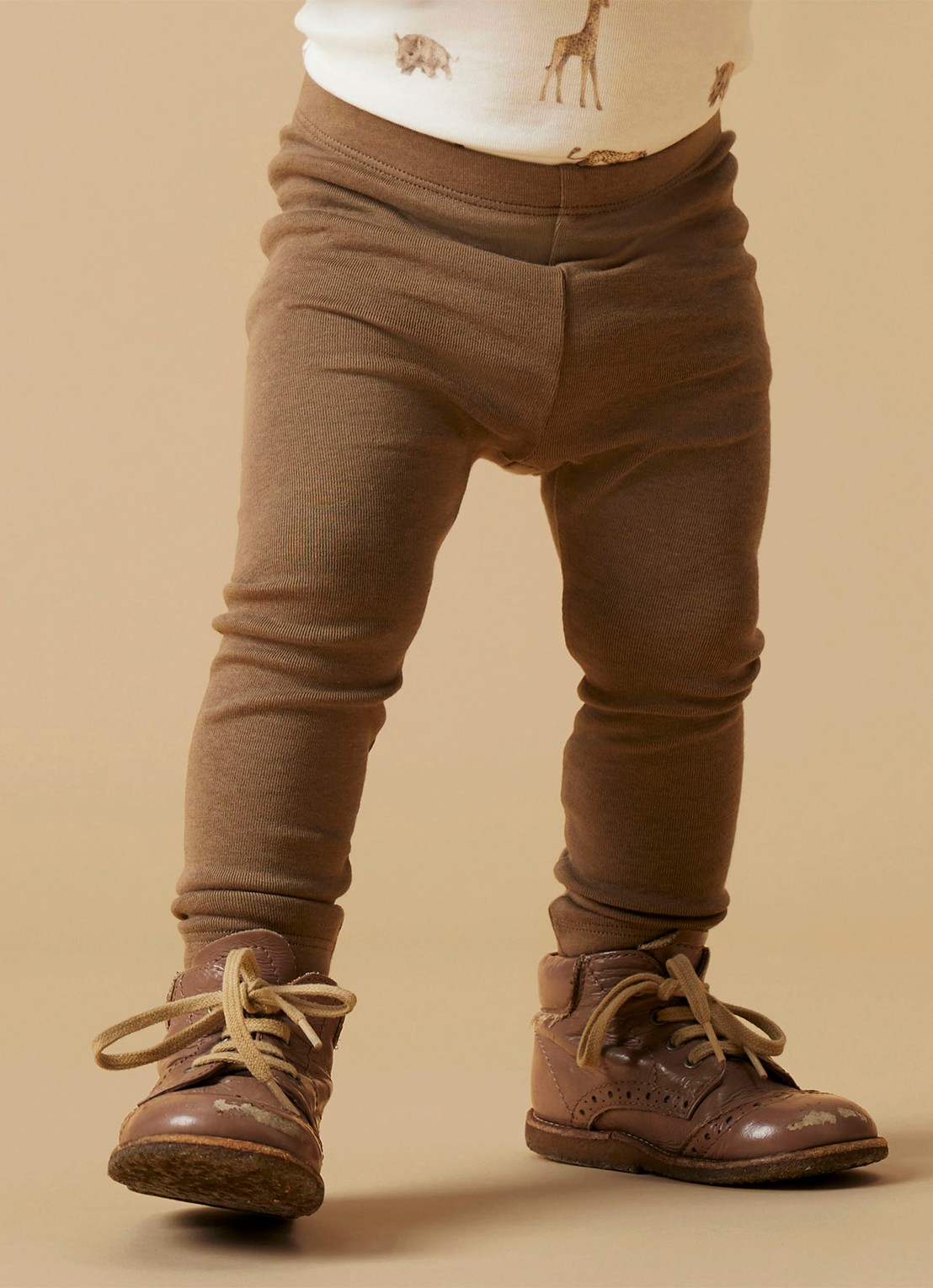 Lil 'Atelier NBNGayo legging - voorkant 2 zand