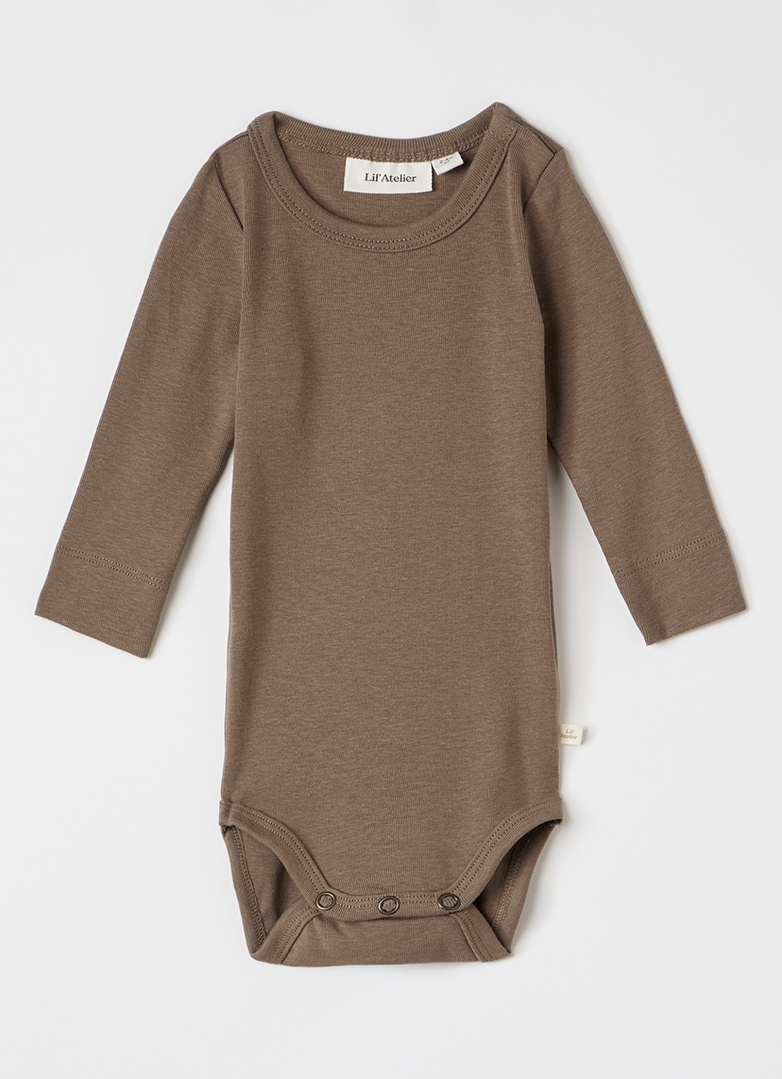 Lil 'Atelier NBNGayo romper met ronde hals - voorkant zand